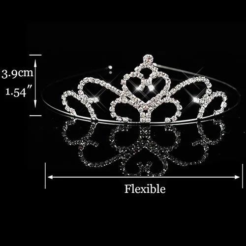Classic Bride Rhinestone Crown Hair Accessories Headgear Studio Wedding Dress Accessories Direct Sales