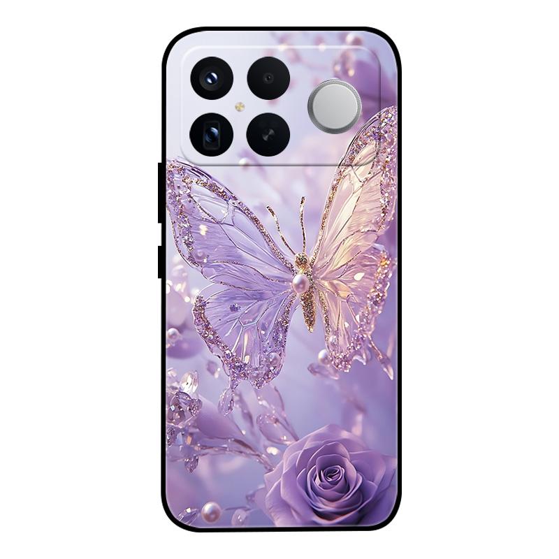 For Xiaomi Poco F8 Ultra Case Marble Painted Soft Matte Silicone Back Cover For Poco F8 Pro Redmi K90 Pro Max Full Phone Shell