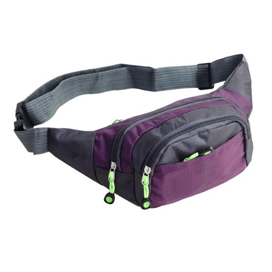 Utendørs Sport Midjeveske Lommebok Herre Dame Bum Belte Vanntett Nylon Fanny Pack
