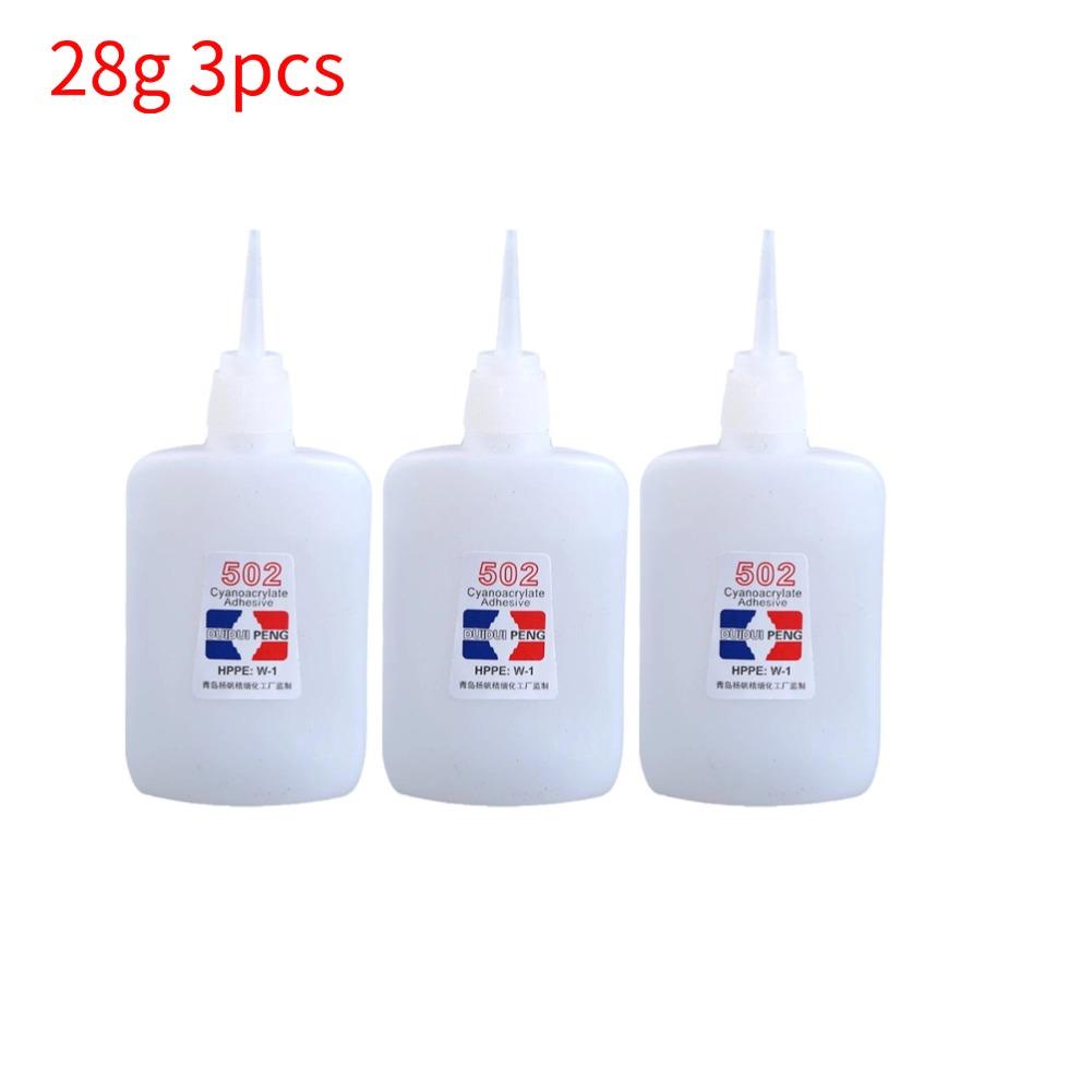 502 Superlepidlo Okamžité Rychleschnoucí Kyanoakrylátové Silné Lepidlo Adhezivní DIY Rychlé Spojení Kov Plast Dřevo Kancelářské Potřeby Rychlé Lepidlo