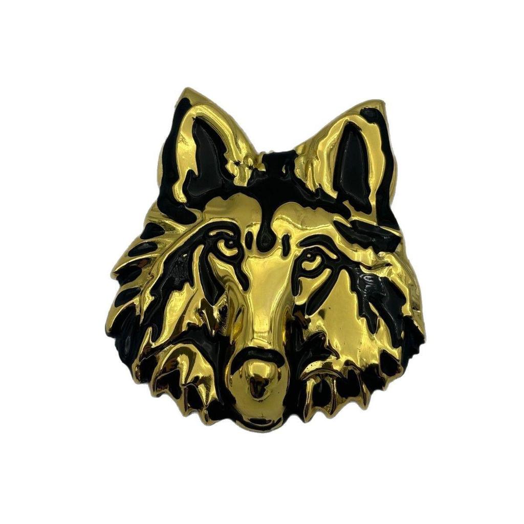 Haval Big Dog 3D Metal Emblem - Creative Decorative Car Sticker with Dog Head Design