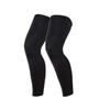 1 Paar Kompressions-Beinlinge  Outdoor Basketball Vollständige Beinlinge für Herren, Damen, Jugendliche (schwarz)