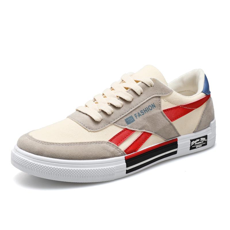 Summer Men's Shoes Breathable Canvas Shoes Men's Students Casual Board Shoes