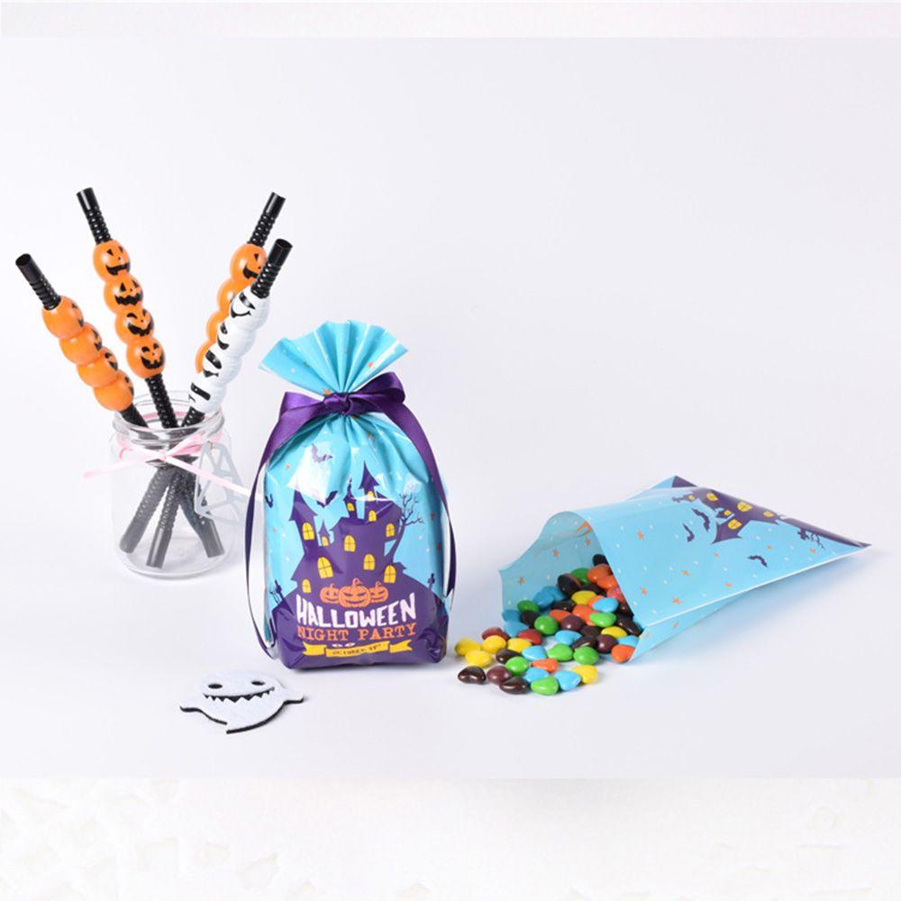 Handbag Party Decor Pumpkin Halloween Decoration Party Supplies Baking Gift Bags Candy Pouch