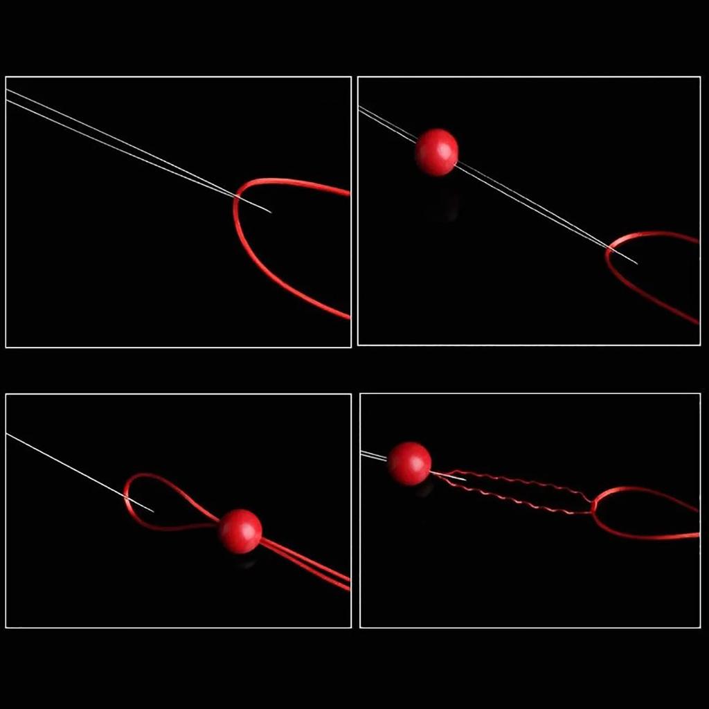 10pcs Beading Needle 5.5cm 7.5cm 10cm 11.5cm 12.5cm Lightweight Steel Big Eye Beading Needles for Jewelry