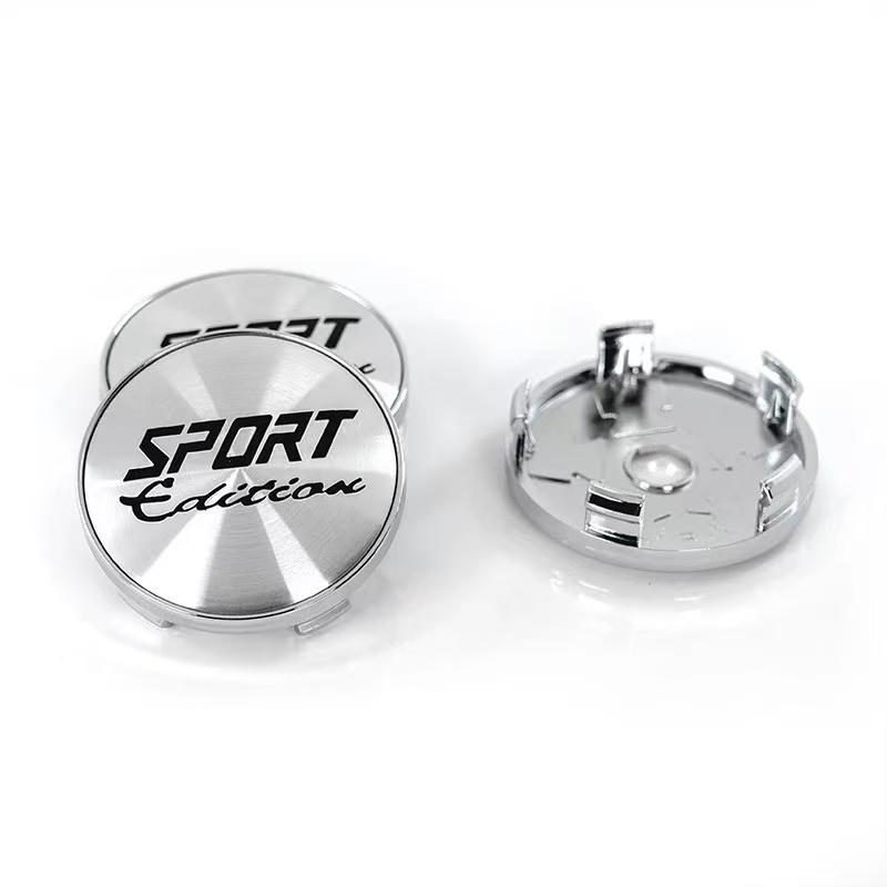 4Pcs Outer Diameter54mm 60mm  62MM SPORT EDITION Wheel Hub Center Cap Car Wheel Cover Tire Center Cap Emblem