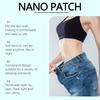 Nano-mikronåleplaster, slankende mikronåleplaster, hudpleieplaster for forbedring av oppstrammende linjer (4 stk/1 eske)