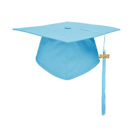 Czapka Absolwencka z Chwostami Elastyczne Zapięcie Regulowany Rozmiar Sztywna Płyta Uroczystość Impreza Kapelusz Licencjata Dekoracja Uroczystości