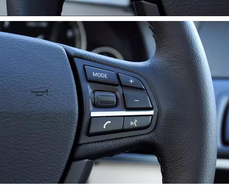 BMW 5 Series F18 & 7 Series Steering Wheel Multifunction Button Cover