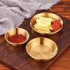304 Stainless Steel Dipping Cups Round Sauce Dishes Sauce Appetizer Seasoning Serving Dishes Sets Tray Kitchen Tableware