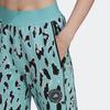 (WMNS) Adidas by Stella McCartney Cropped Pants Asia Sizing 'Teal Black' Women's HA8965