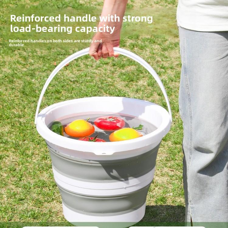 Portable Collapsible Bucket – 5L/10L Multi-Use Outdoor & Indoor Essential