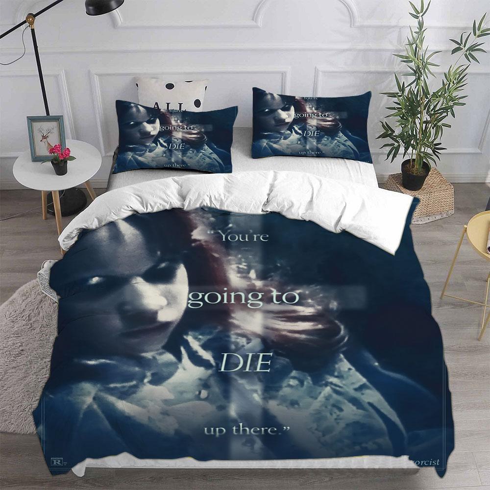 The Exorcist  Bedding Sets Comforter Quilt Bed Cover Duvet Cover Pillow Case 2-3 Pieces Sets Bedroom Decoration Home Supplies