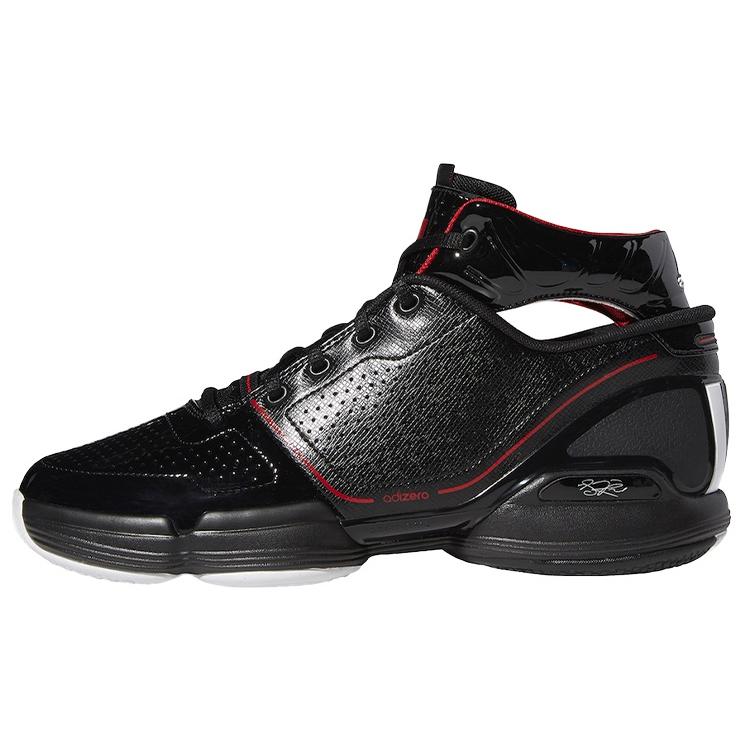 New Adidas Adizero Rose 1 Black Red 2020 FW7591