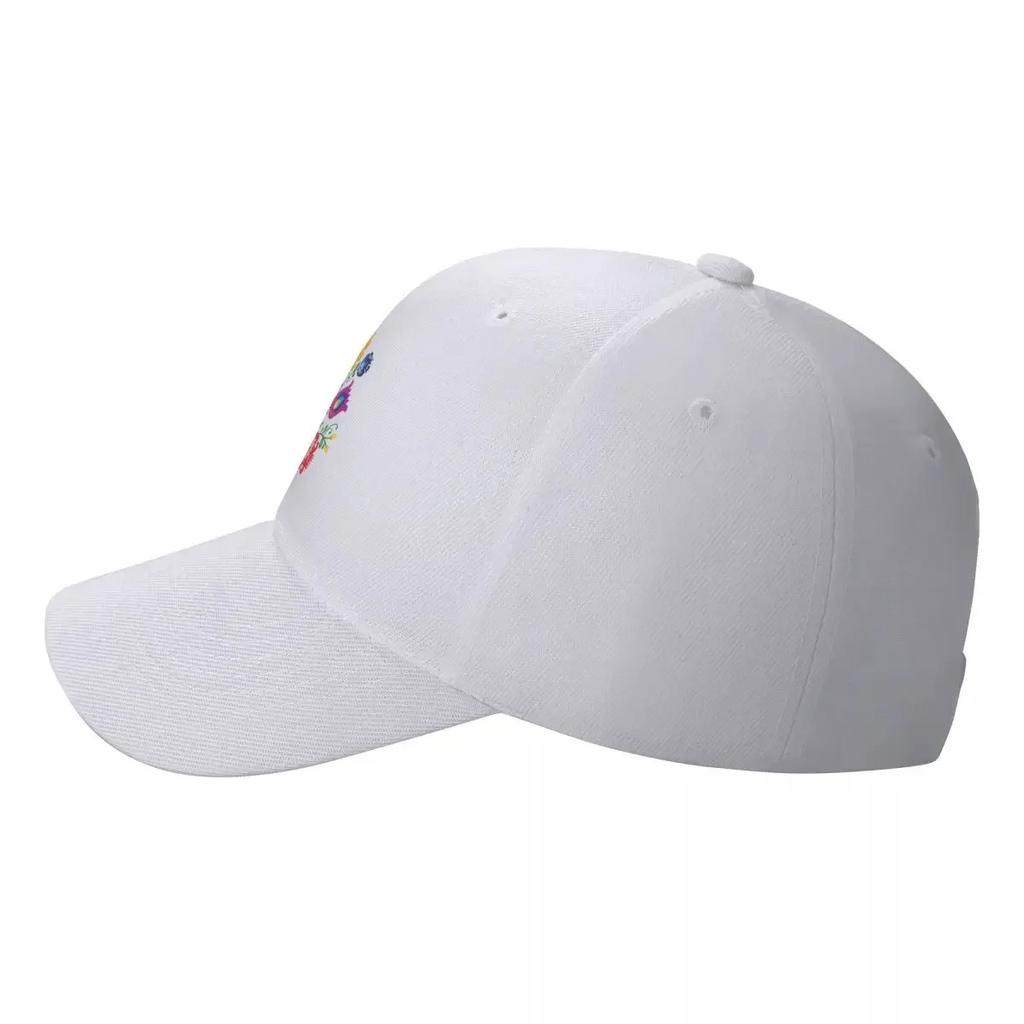Cool Poland Folk Floral Baseball Cap Unisex Women Custom Adjustable Adult Polish Floral Art Dad Hat Outdoor Snapback Caps