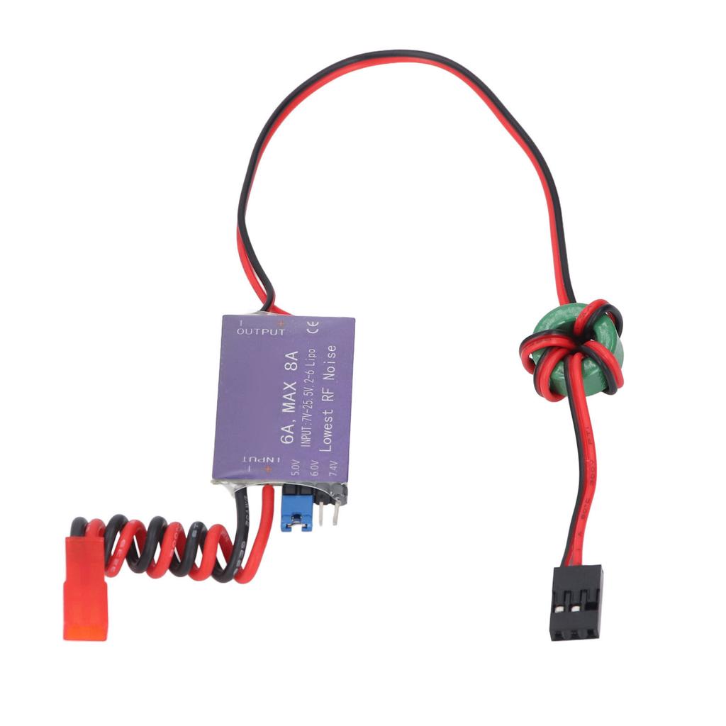 UBEC Voltage Regulator External Regulator Module for RC Helicopters 7-25.5V Battery Pack Input 5V 6V