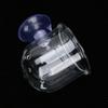 Small   Glass Plant Feeding Cup Fish Red Worm Feeder Cups for Aquarium(S)