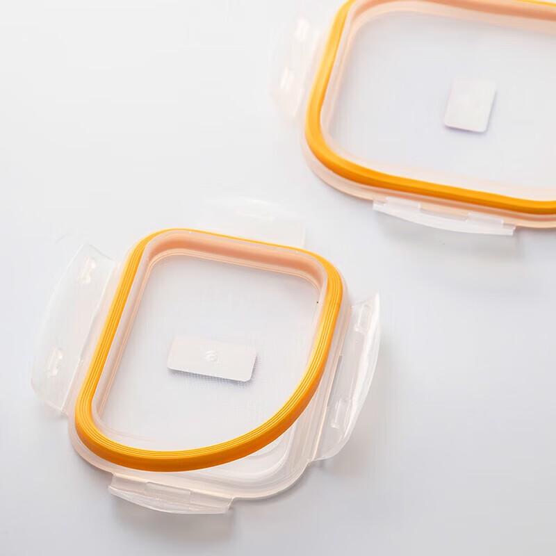 Lock&Lock 2-Piece Divided Glass Food Storage Set