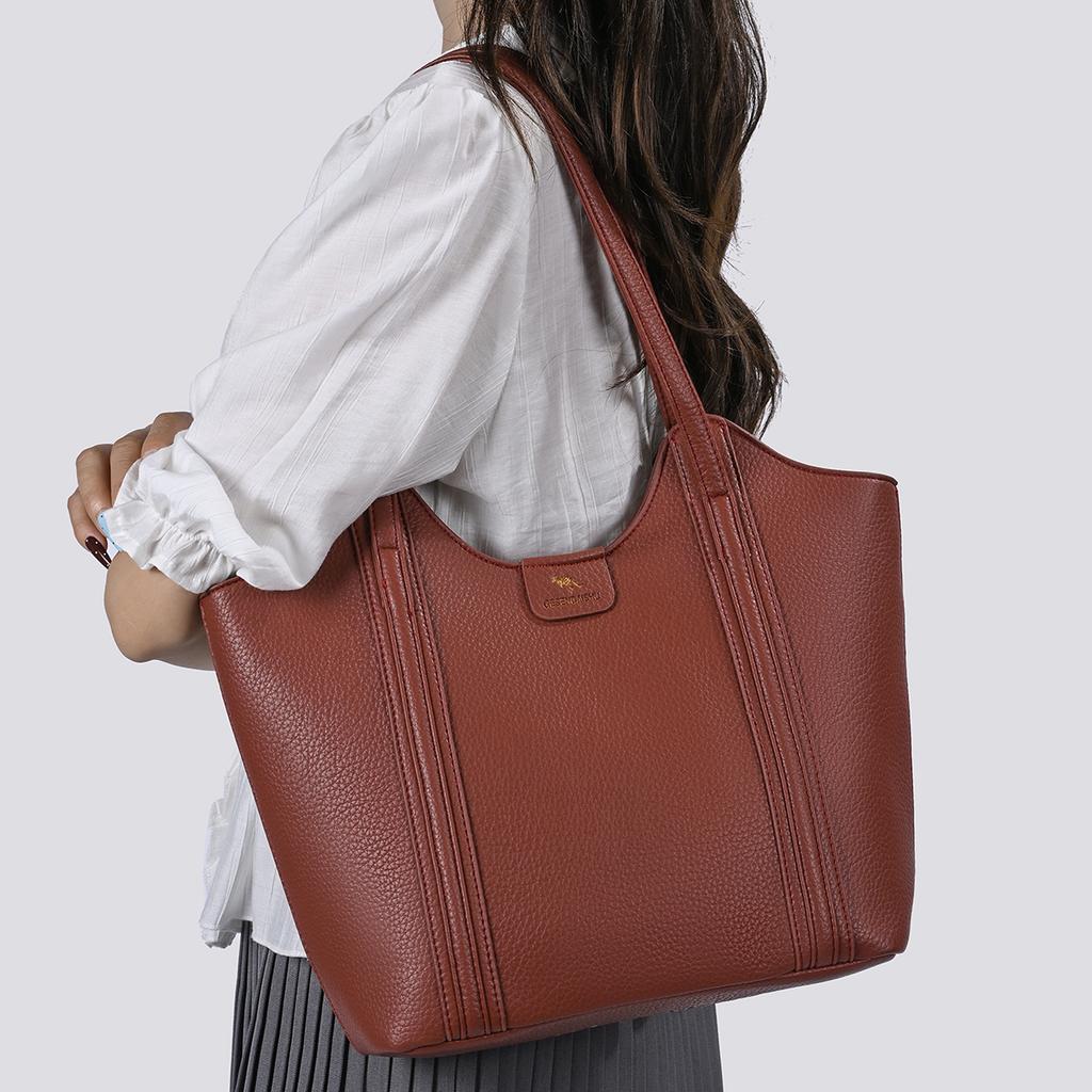 Tote Bag Women PU Underarm Bag Women Commuter Shoulder Bag