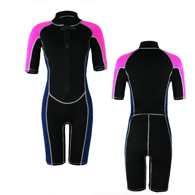 

Unisex 2MM Short Sleeve Wetsuit Swimsuit S-XXXL