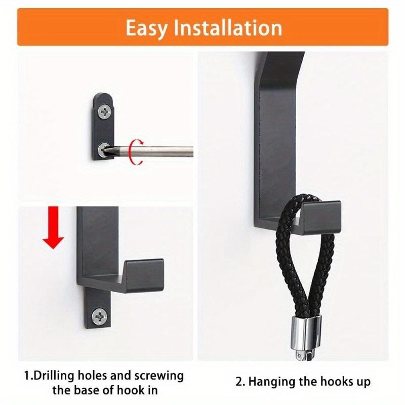 6шт крючок с прочным клеем для стены кухни и ванной комнаты прочный несущий пробойник — фото 5