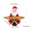 Christmas Dessert Storage Tray, Ideal for Home Decoration Or As A Ornament Shelf