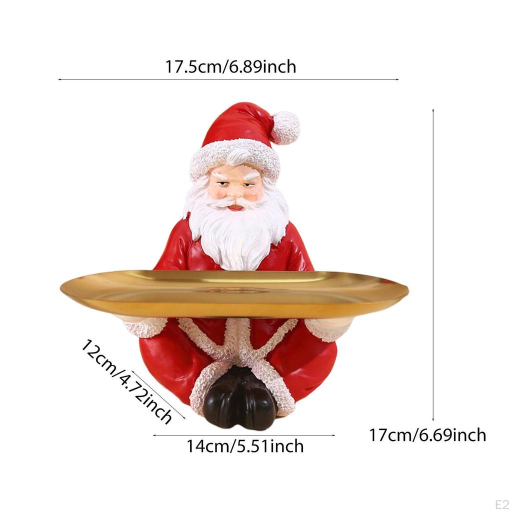 Christmas Dessert Storage Tray, Ideal for Home Decoration Or As A Ornament Shelf