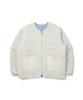 Kodak Brownie Reversible Fleece Jacket Ivory