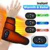 Cordless Heated Wrist Strap,3 Level Large-Area Hot Compress Wrist Brace,Adjustable Warm Elbow Sleeve Belt for Leg Arm Ankle Neck