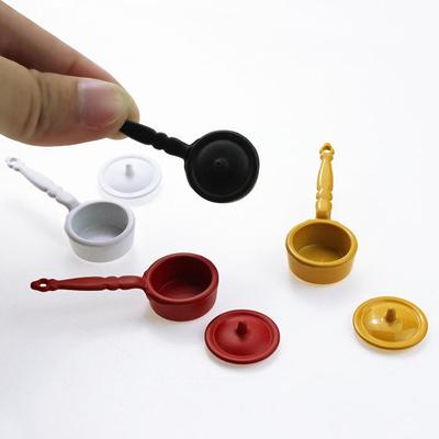 52DOLLHOUSE Miniature Long-Handled Pot Toy Accessory D203