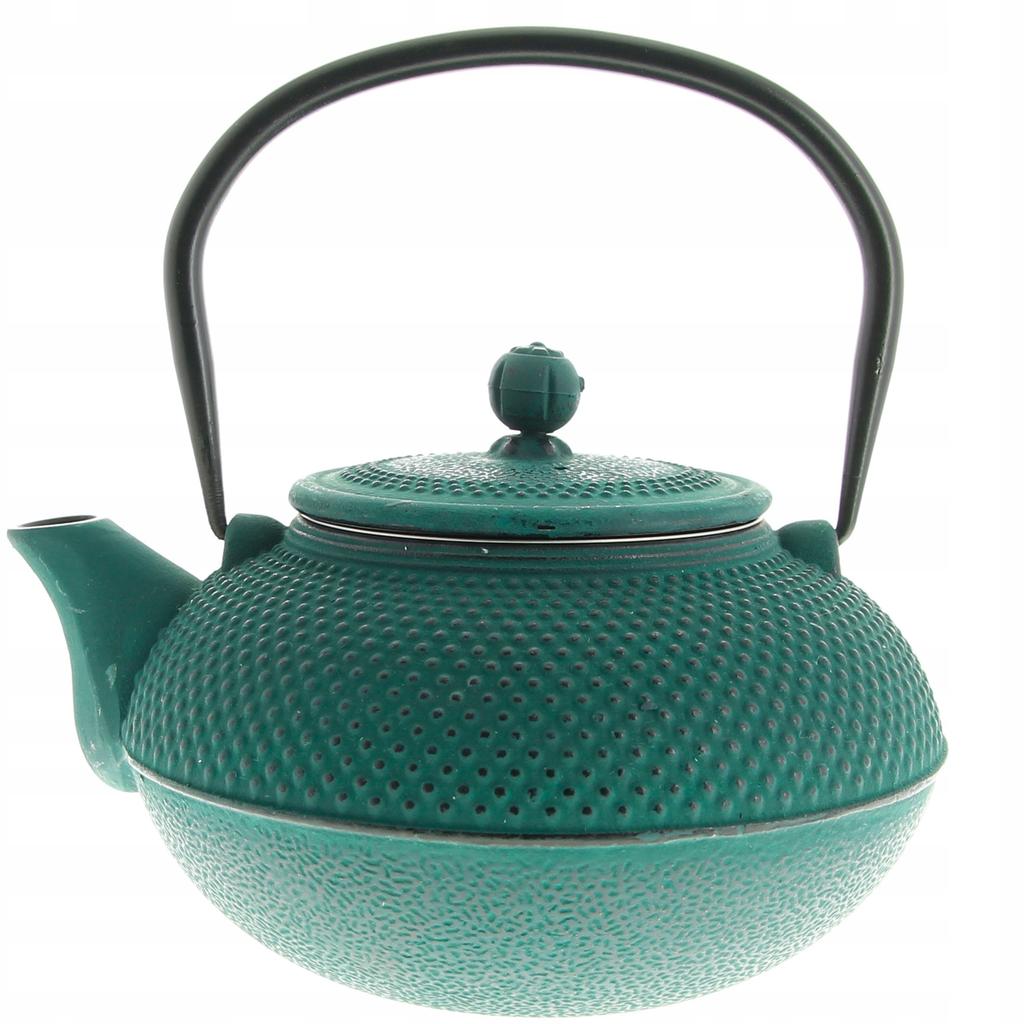 Cast Iron Teapot With Herb Strainer Kettle 1.5 L Cast Iron
