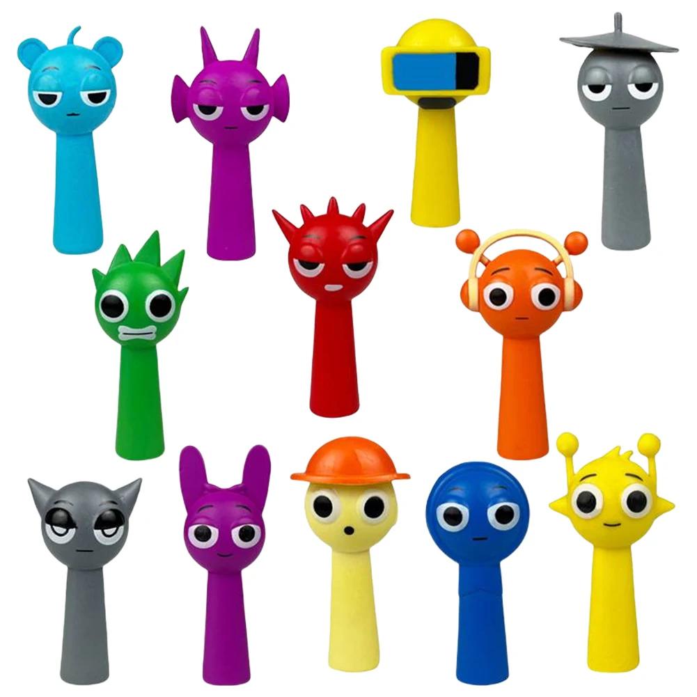 12Pcs/Set Colorful Toys Horror Game Toys Cartoon Cute Figures Collectible For Kid Birthday Gift Children Dolls