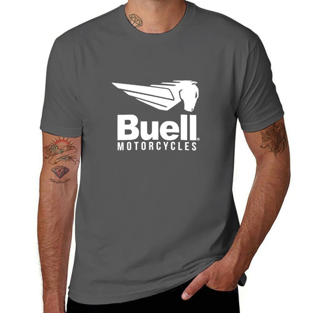 Buell Motorcycles Logo Tshirt Basic Short Sleeve Tshirt For Unisex