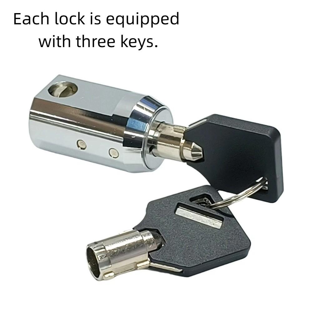 Universal Size Tubular Key Lock Zinc Zinc Zinc Alloy Cylinder Lock Universal Lock Core  Industrial Machine Style C