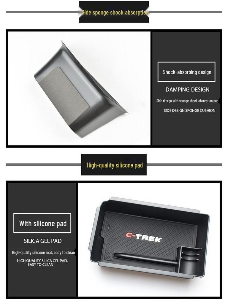 Volkswagen New Bora Lingdu 16-25 Pudełko do przechowywania podłokietnika konsoli środkowej