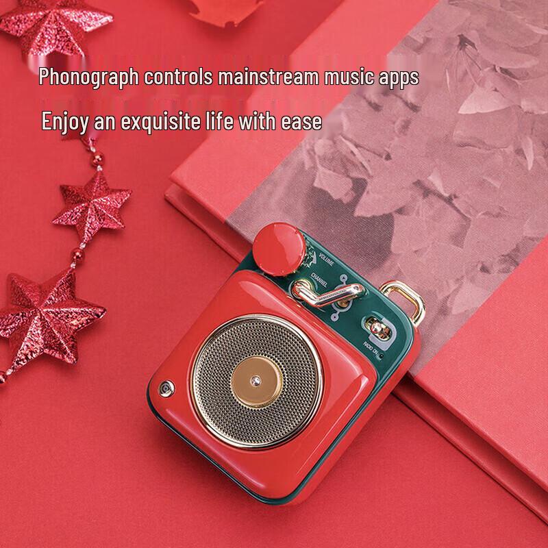 Mao Wang Elvis Presley Atomic Player B612 MW-P1 Portable Retro Bluetooth Speaker