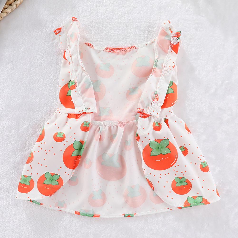 Spring Summer Cat Princess Dress Pet Sunflower Skirts Pet Clothes Comfortable Soft Puppuy Dogs Cats Dress