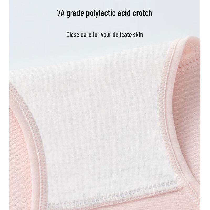 YUZHAOLIN Women's Pure Cotton Antibacterial Mid-Waist Briefs