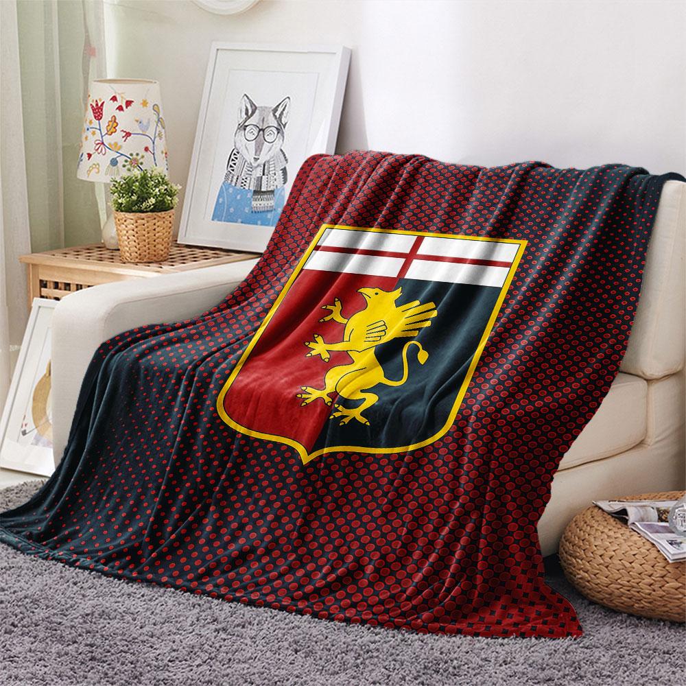 Genoa C.F.C Decke, Hohe Qualität, Bequem für alle Jahreszeiten, Heimdekoration, Wärme und Komfort