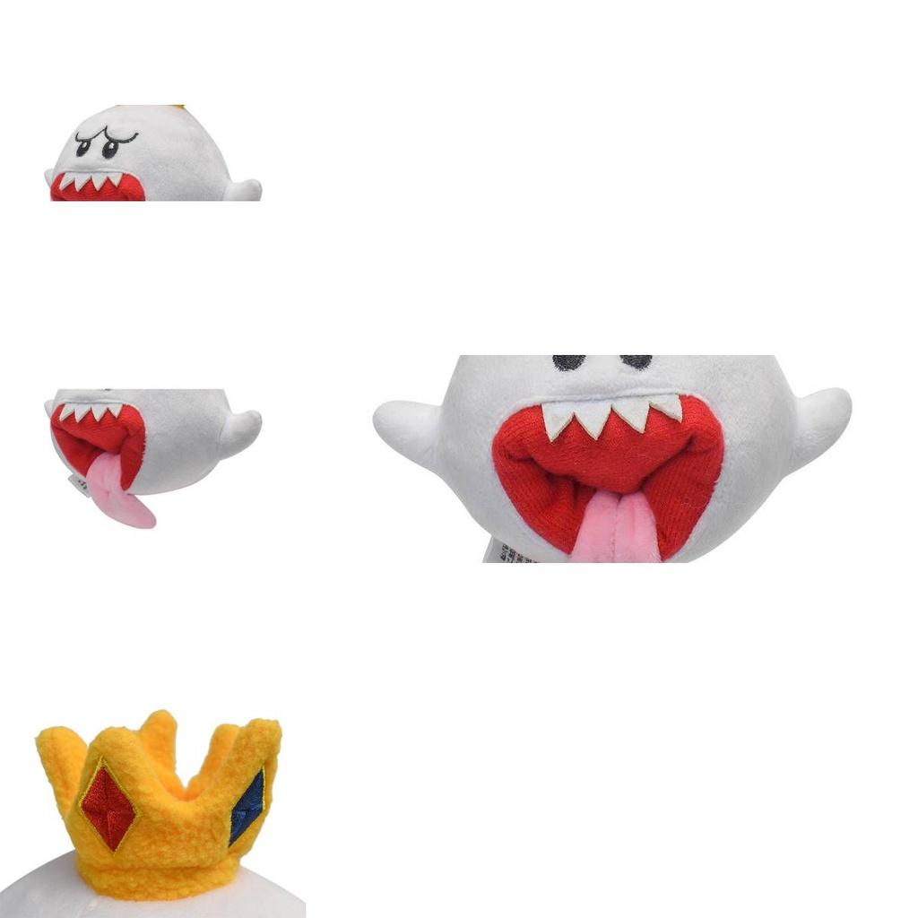 Cute 17cm Super Mario King Boo Plush Toy Stuffed Doll