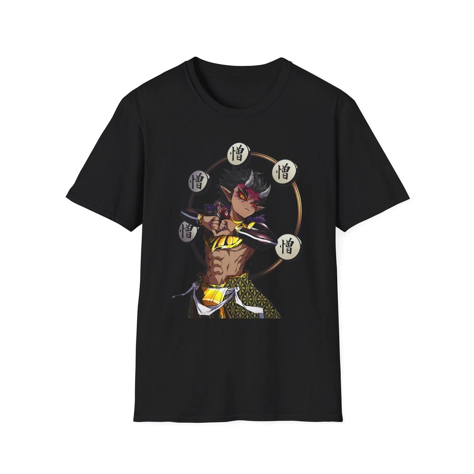 Unisex JL Anime T-Shirt Softstyle Front and Back Designs - KnY Zohakuten 100