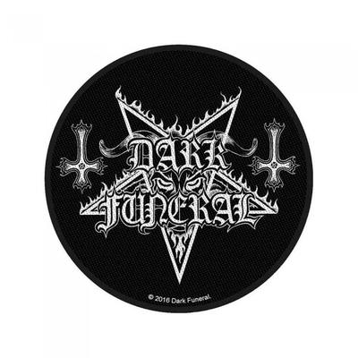 Dark Funeral Woven Circle Logo Patch