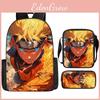 Naruto Kids School Bag Pack With Lightweight Durable Material And Fun Print For Young Learners