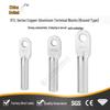 DTL Copper-Aluminum Brazed Wire Terminals, Single Hole, 10~400mm², Tinned Purple Copper Lugs