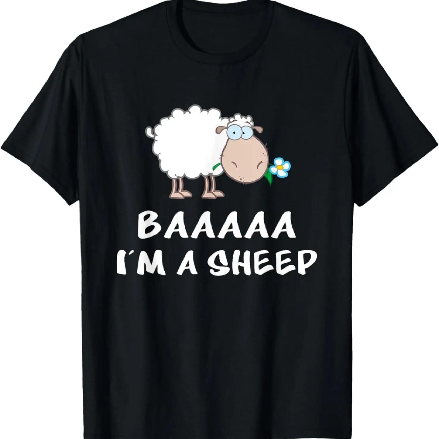 

Baa I m A Sheep T-Shirt XXXXXL чорний