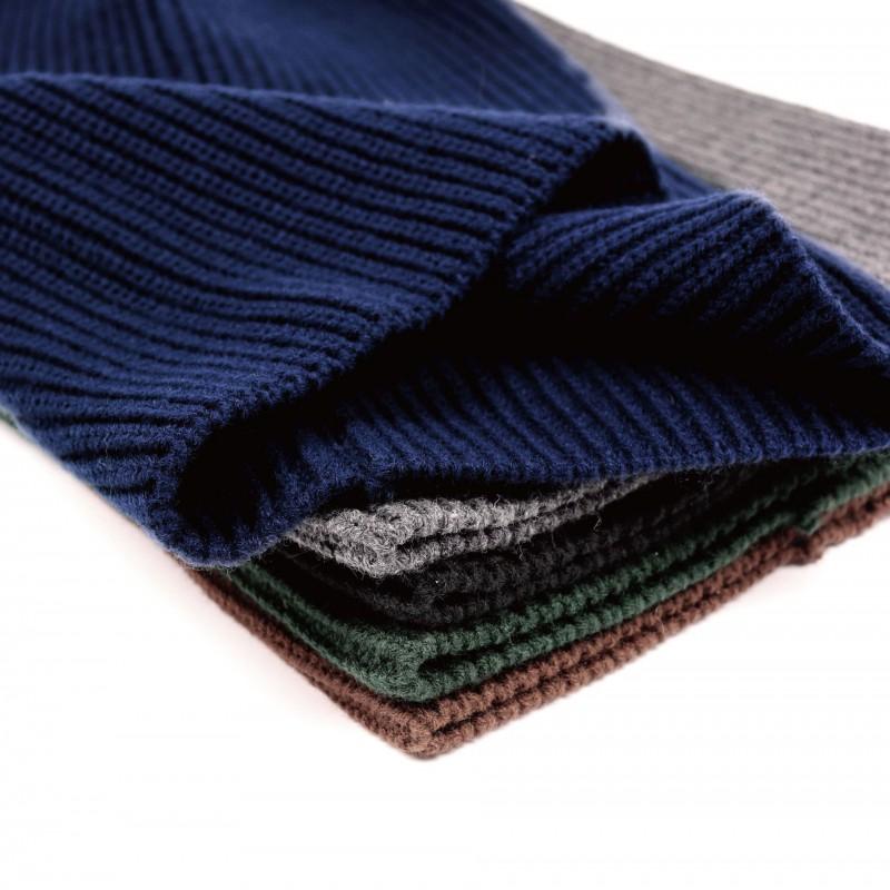Oversized Knit Beanie Hat Winter Warmth Unisex Extra Large Stretchy Wool Blend Cap