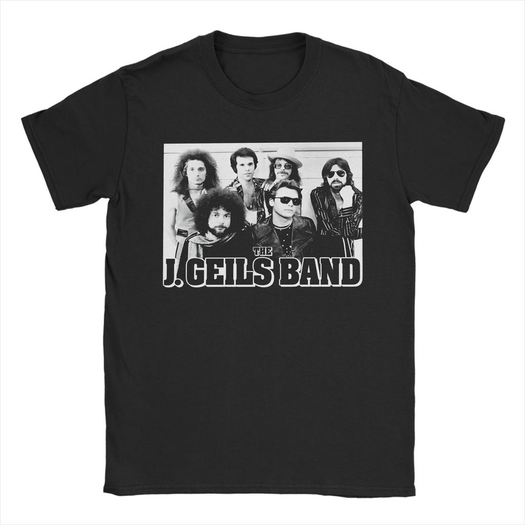 Herren Damen The J Geils Band T-Shirt Baumwolle Grafikdruck T-Shirts Kleidung Outfits