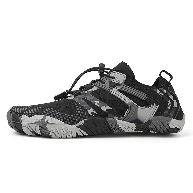 Barefoot Five-Finger Yoga & Sports Shoes - Men's & Women's Non-Slip Breathable Athletic Footwear for Jump Rope & Trekking.
