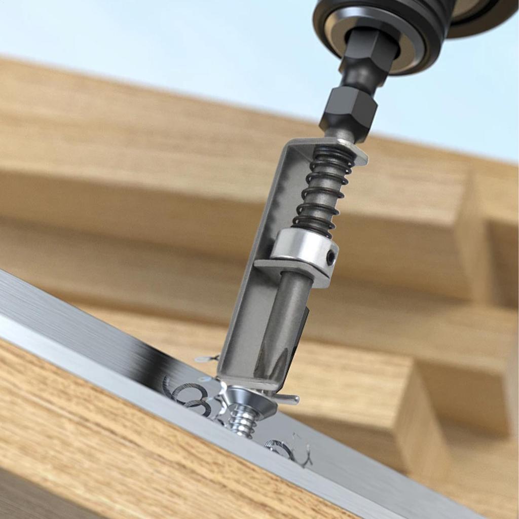 Screw Bit Holder Spring-Loaded Screw Holder Bit Retaining Adapter Tool Quick Release Attachment For Garage Repair Hardware Home