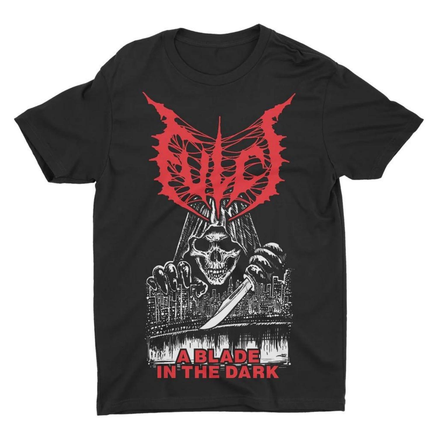 

Fulci A Blade In The Dark Men s T-Shirt Short Sleeve Cotton Tees Retro Metal Band Y2k Tops Brand T-shirt Summer Men Clothes S